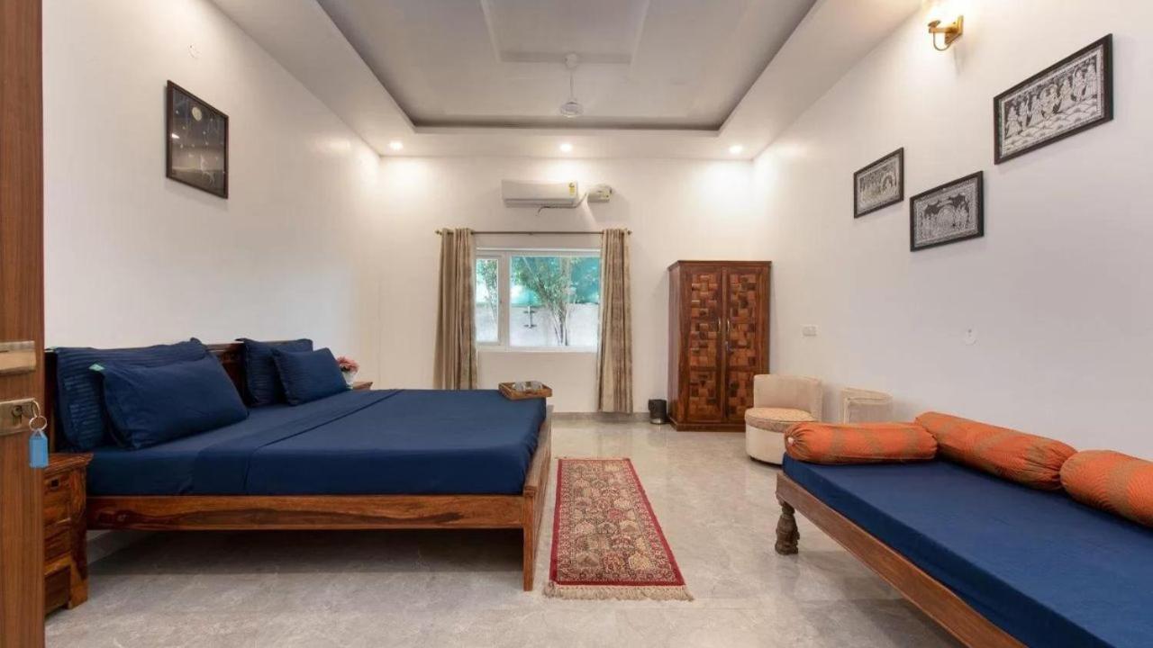 The Singh Farm Cosy Private Pool Farm Villa グルガウン エクステリア 写真
